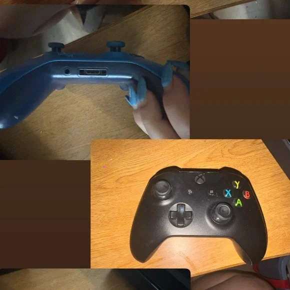 Wireless Controller - Blue and black